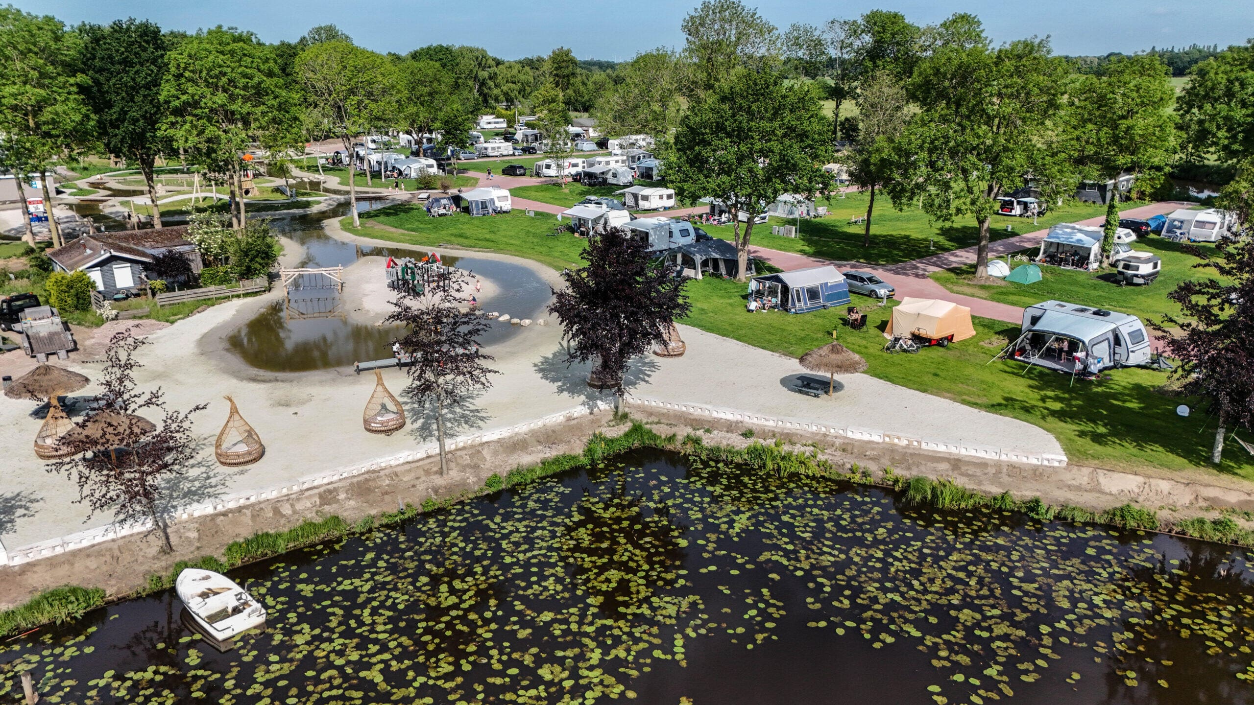 Natuurlijk Wedderbergen – the largest playful water creek in the Netherlands