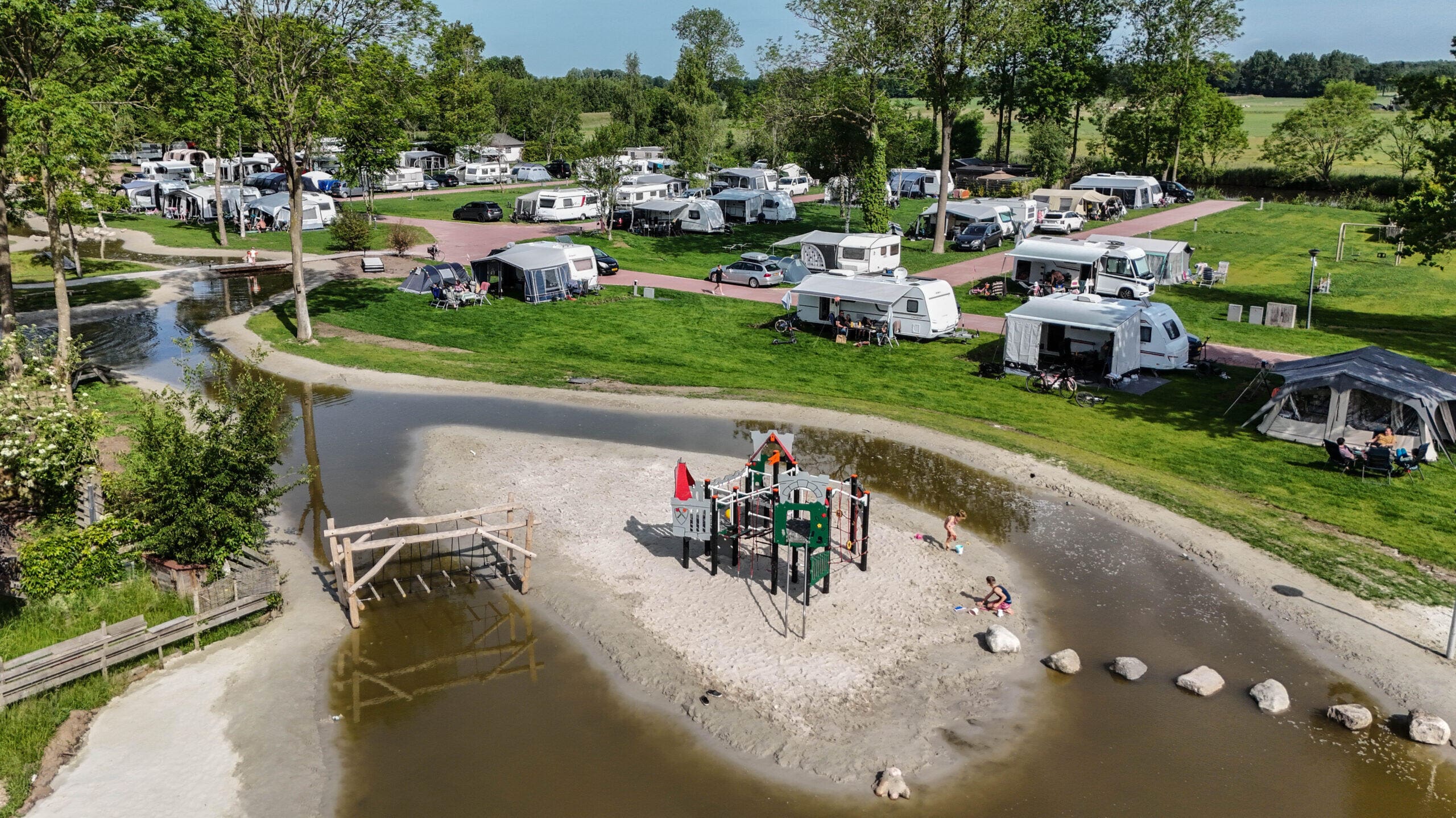 Natuurlijk Wedderbergen – the largest playful water creek in the Netherlands