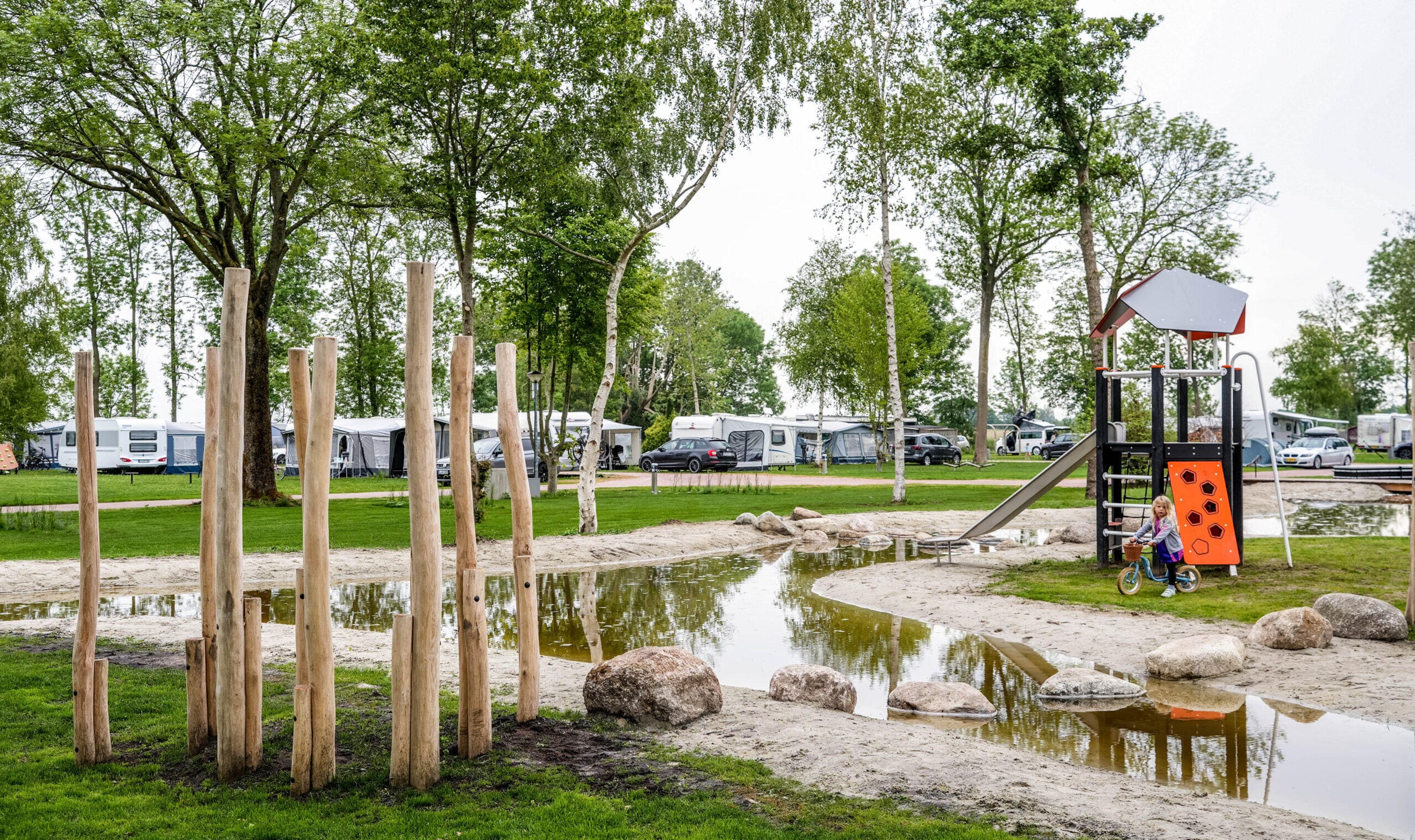 Natuurlijk Wedderbergen – the largest playful water creek in the Netherlands