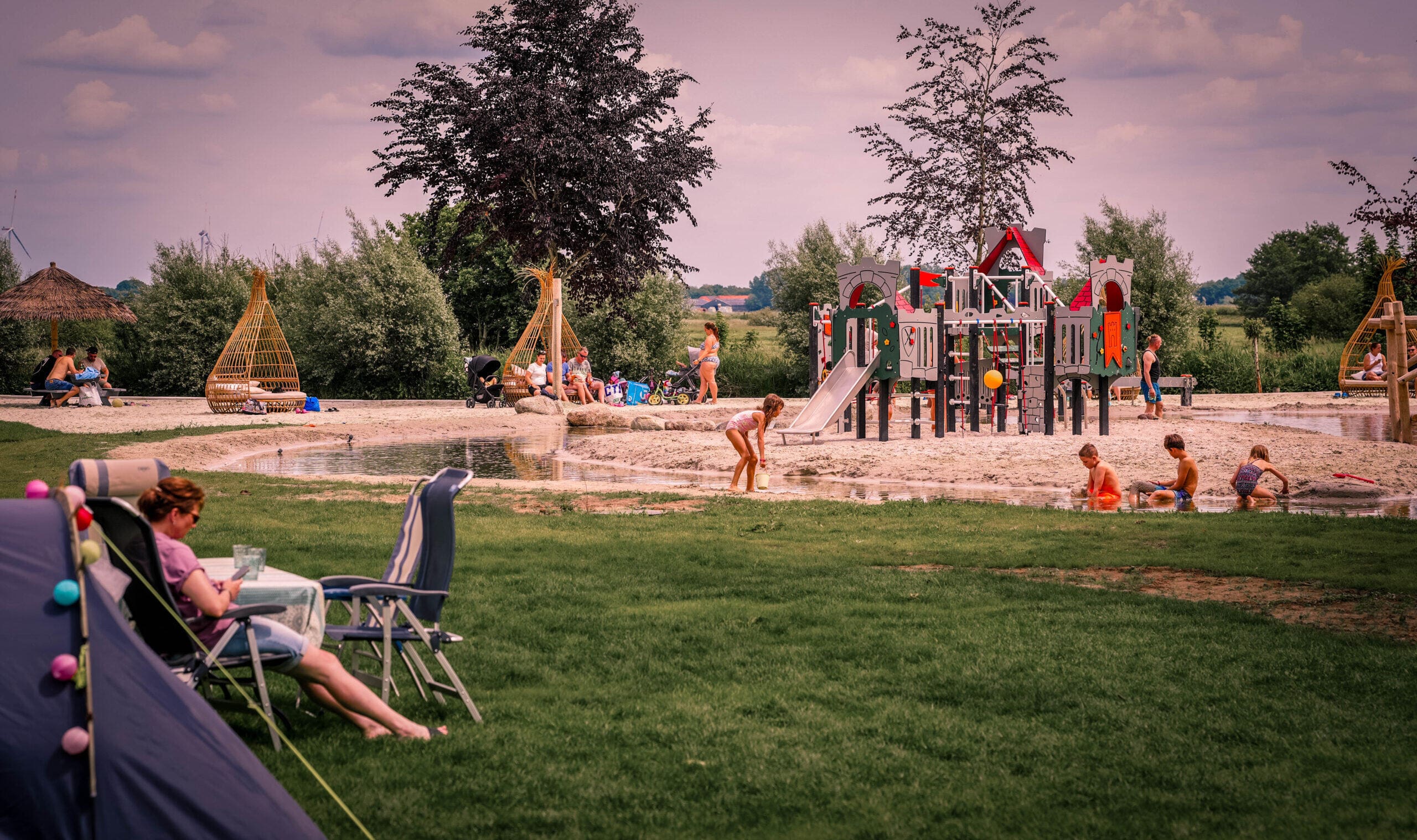 Natuurlijk Wedderbergen – the largest playful water creek in the Netherlands