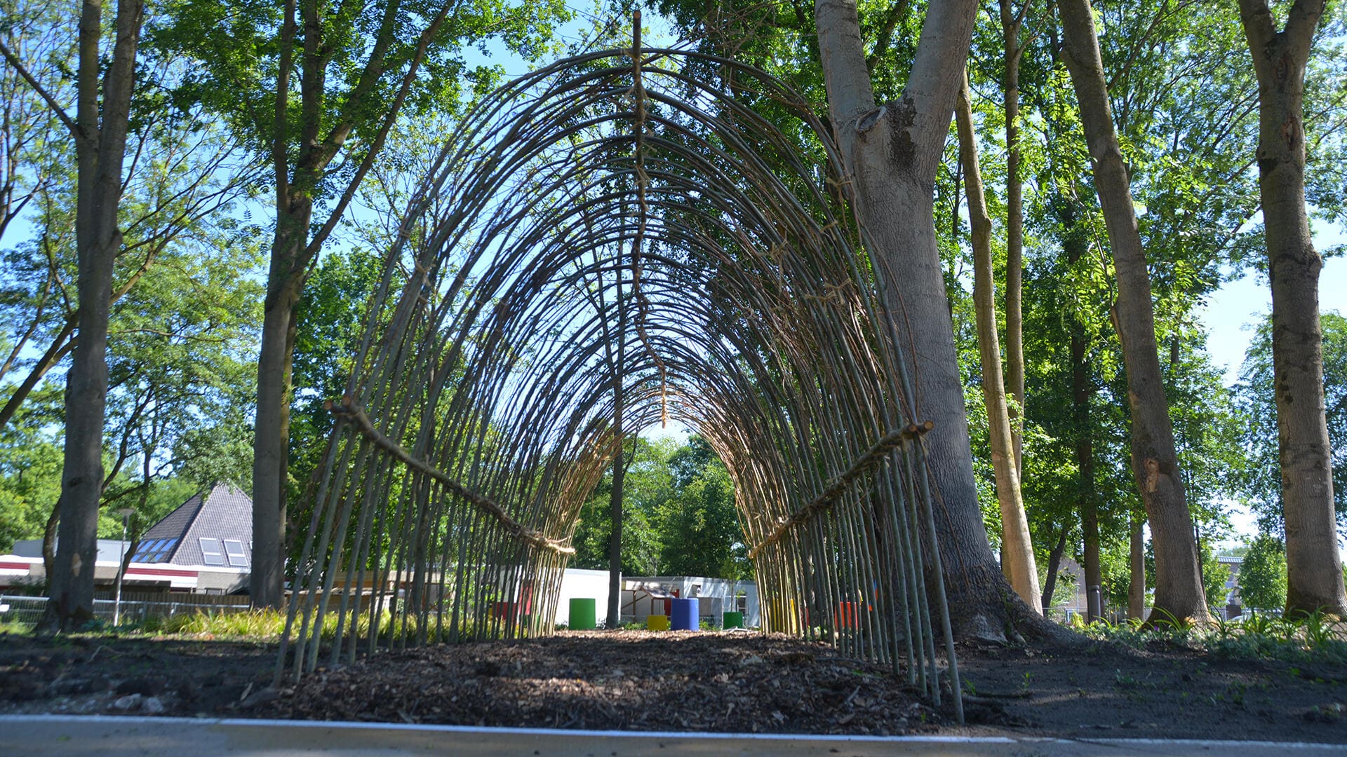 Barrierefreie neue Außenraumpflegeeinrichtung
