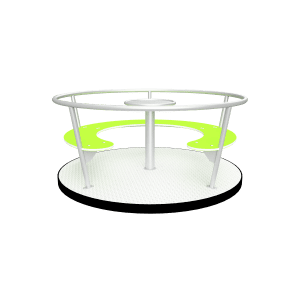 Roundabout green seat BBPE050.9A