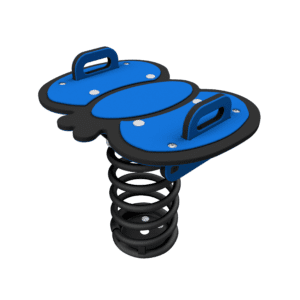 Jeu sur ressorts plateforme papillon IPPE022.052
