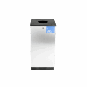 Afvalbak Edge Bottle RVS P.412.800.3C