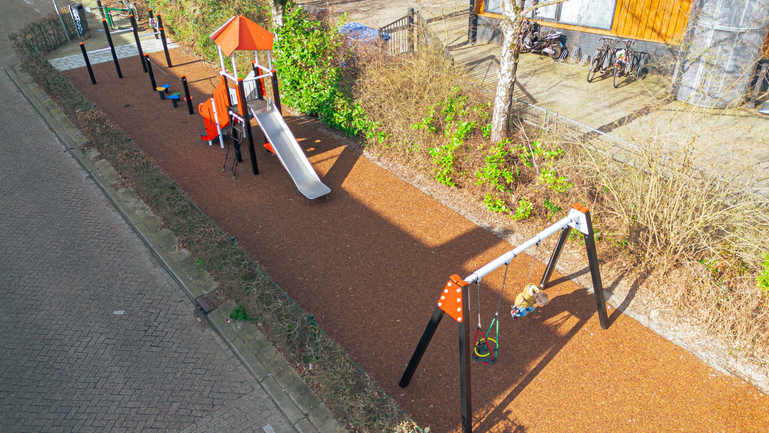 Een stoere make-over voor de speelplek aan de Muyskenweg in Utrecht