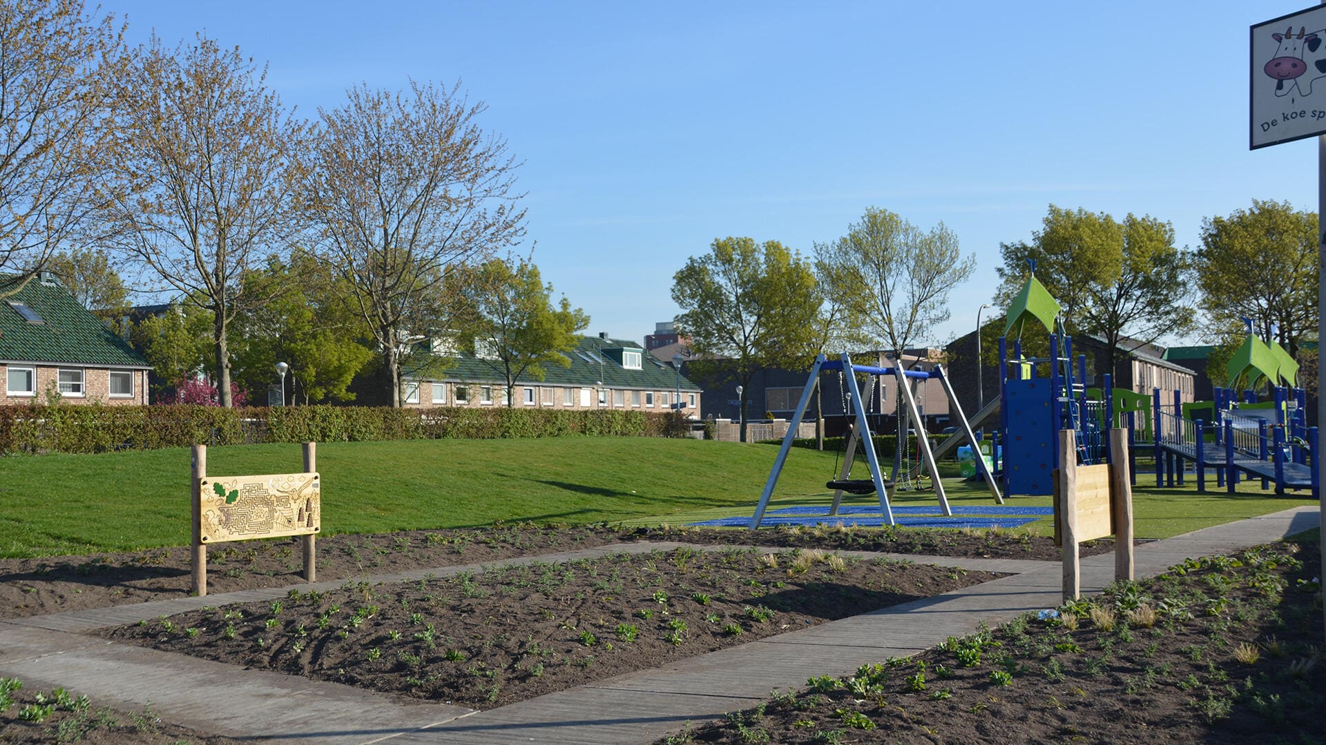 Vernieuwde inclusieve speeltuin