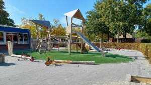 schoolplein groep 4 en 5