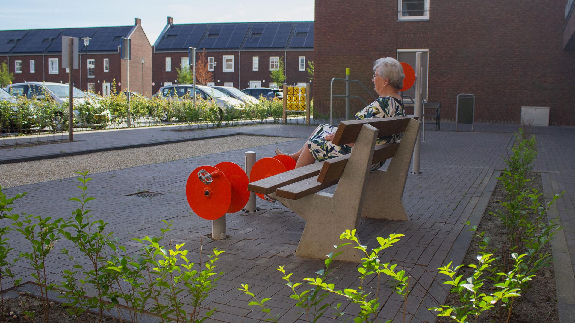 Beweegtuin bij zorgorganisatie