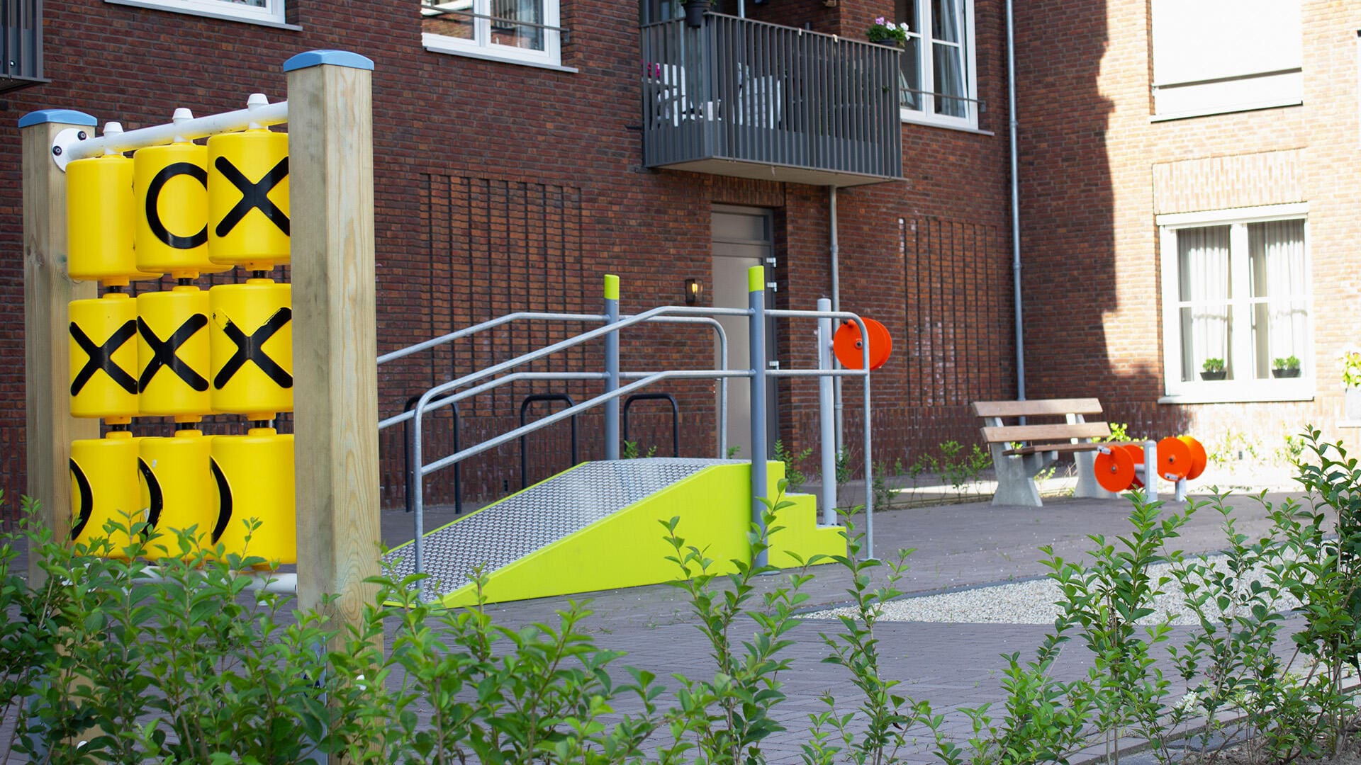 Beweegtuin bij zorgorganisatie