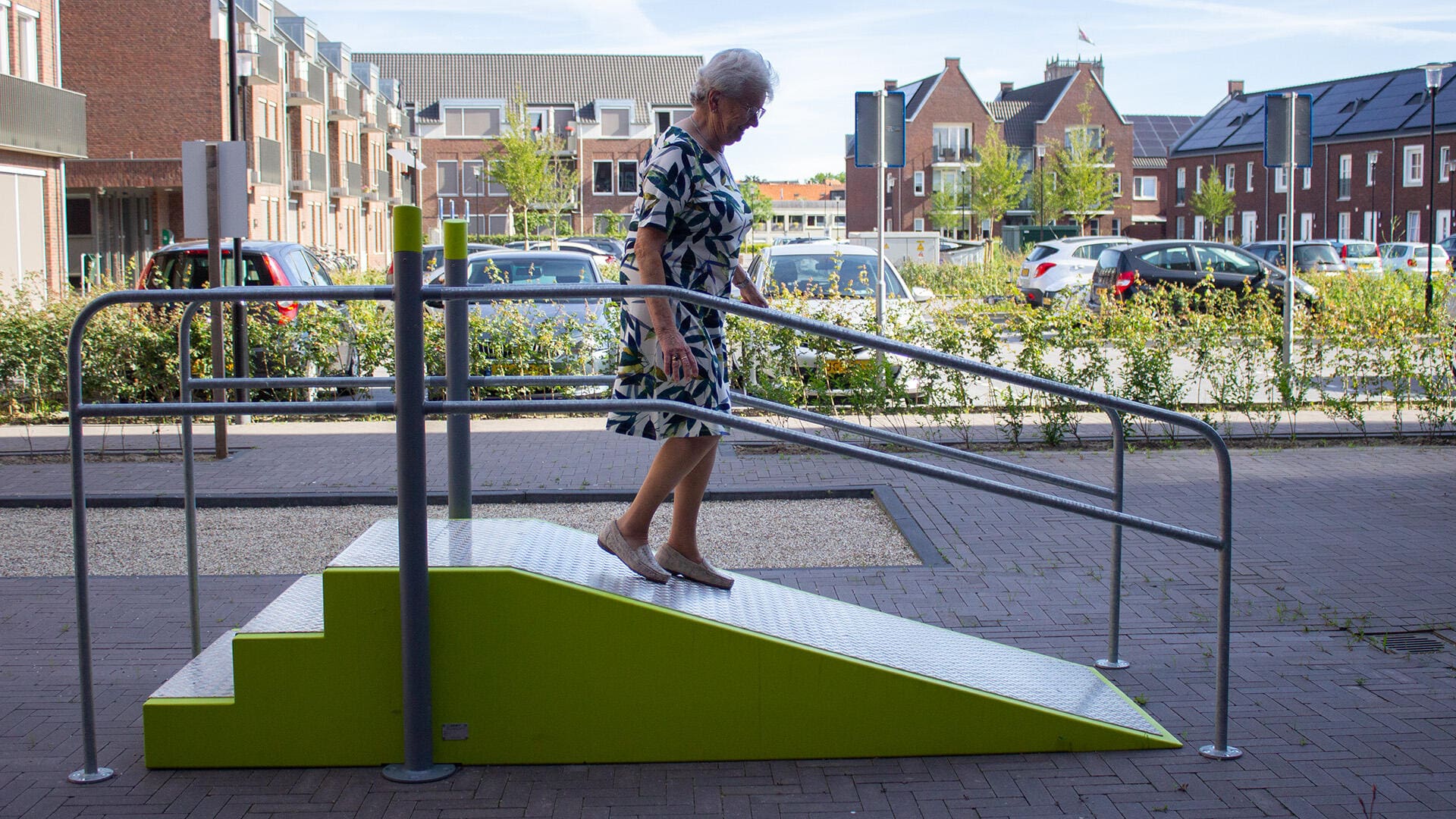 Beweegtuin bij zorgorganisatie
