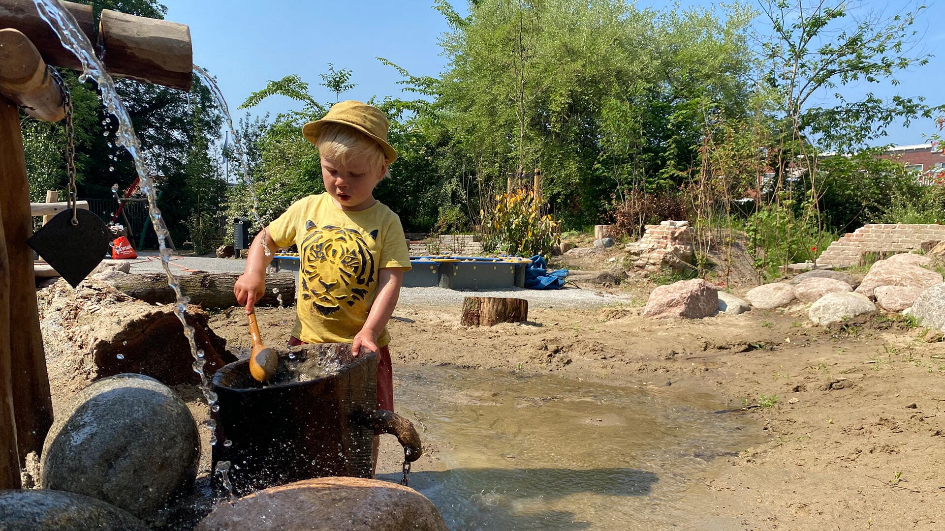 Avontuur voor iedereen in natuurspeeltuin De Doorbraak