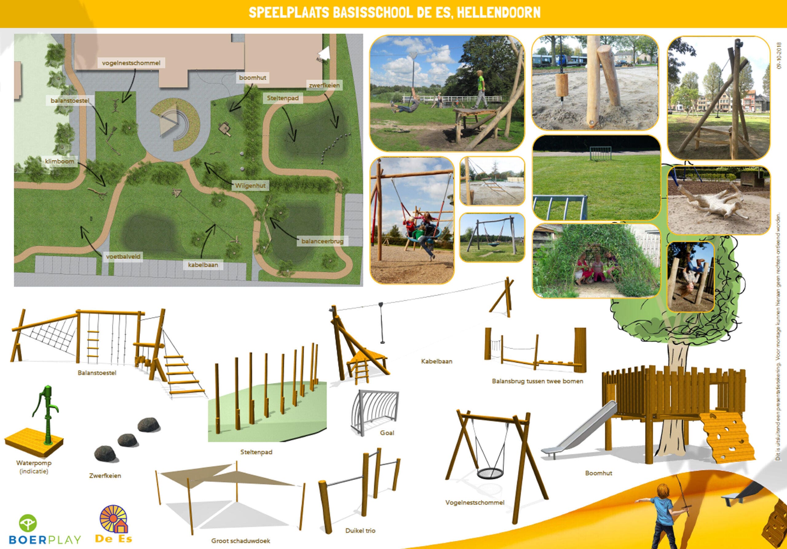 Elementary school ‘de Es’ in the Netherlands