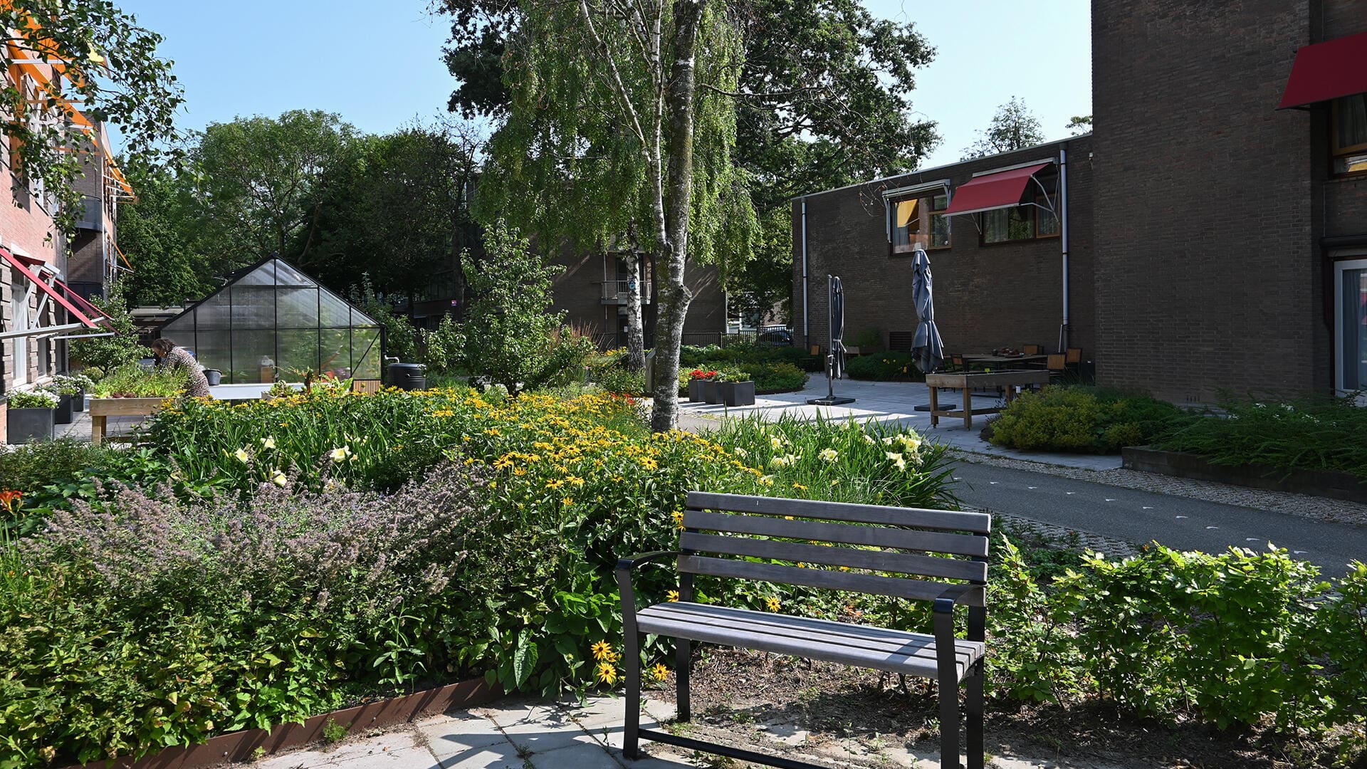 Complete doe-, beweeg- en beleeftuin zorggroep