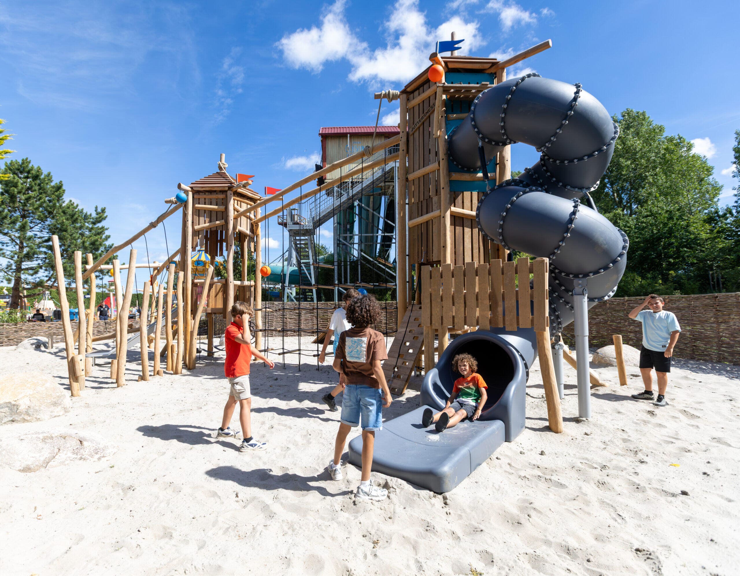 Familiepark Drievliet | Juttersnest: een avontuurlijke speel- en speurtuin in haventhema