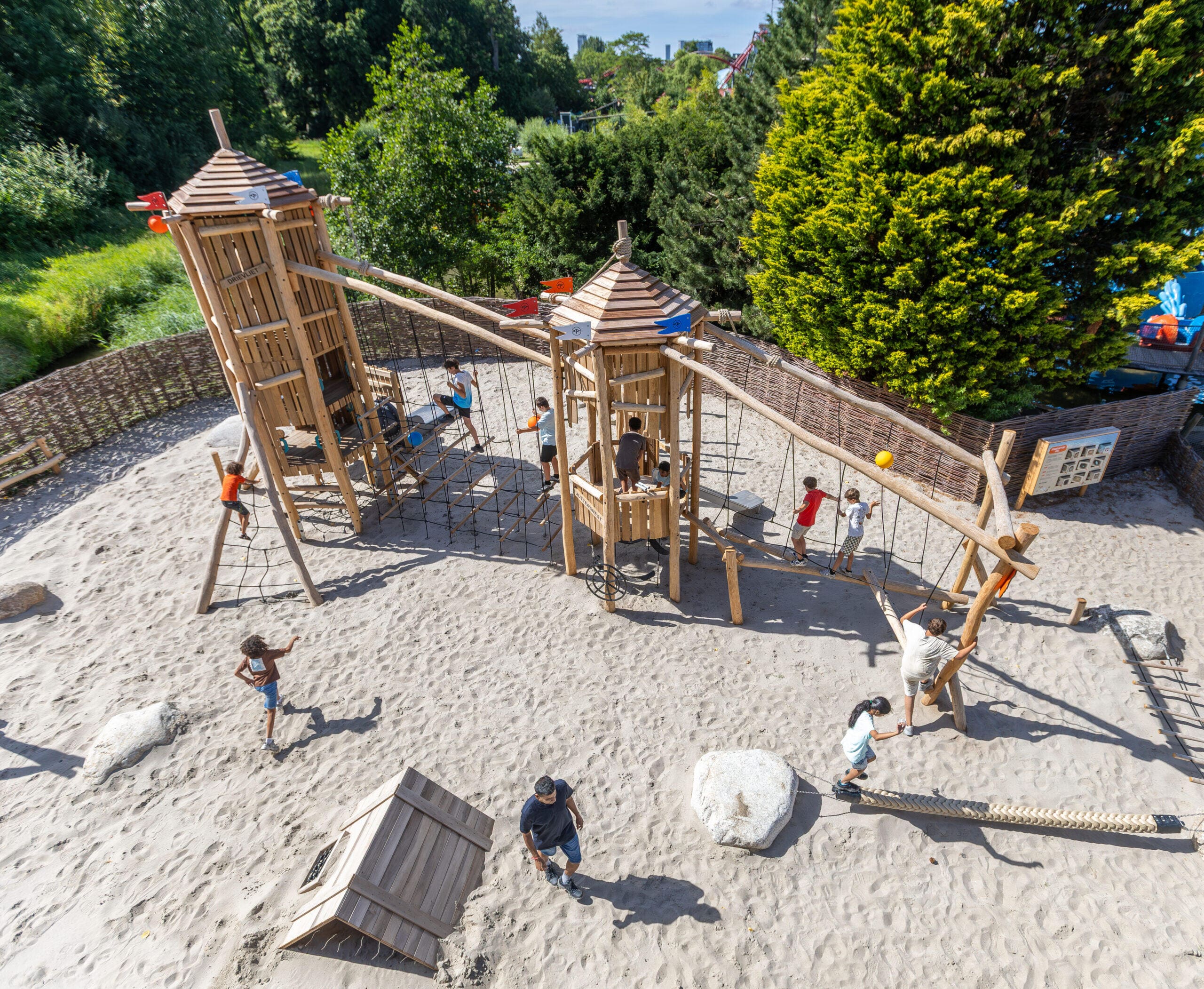 Familiepark Drievliet | Juttersnest: een avontuurlijke speel- en speurtuin in haventhema