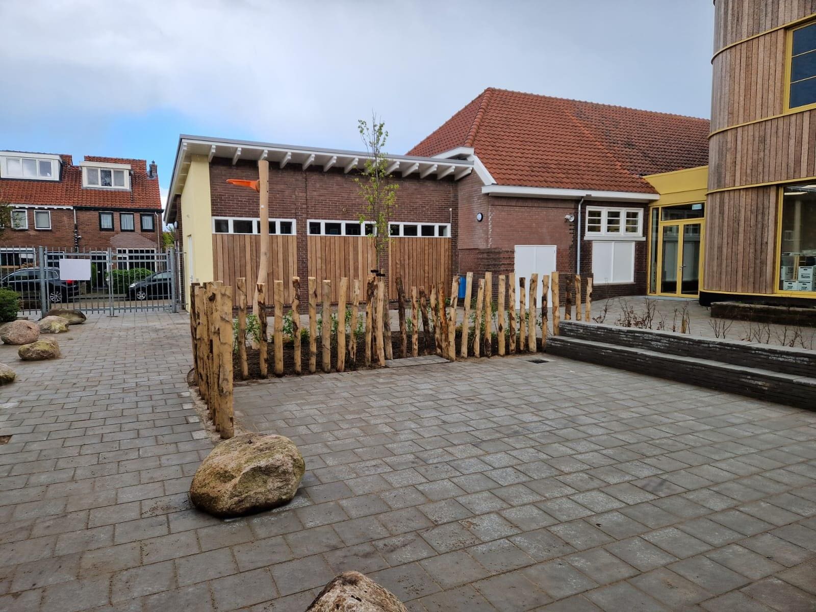 Groen Schoolplein Met Multifunctionele Elementen BOERplay