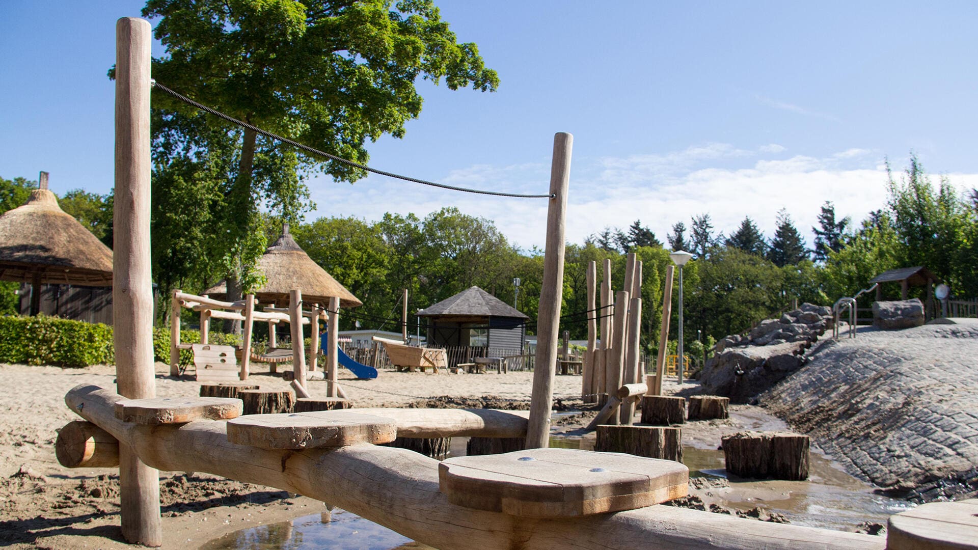 Herinrichting waterspeeltuin Recreatiepark Het Genieten