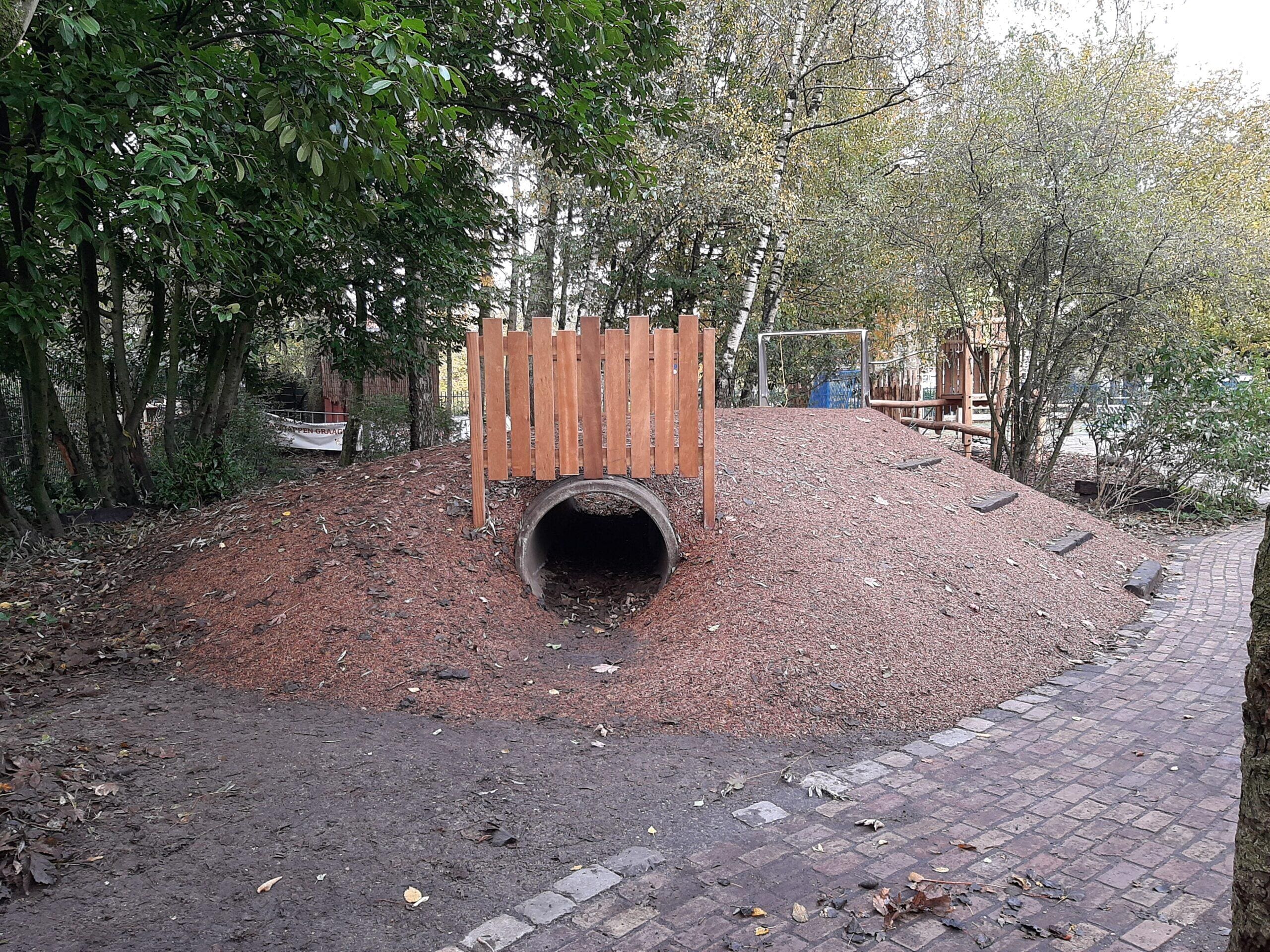 Nieuwe Schoolpleininrichting Met Veel Hergebruikte Materialen BOERplay