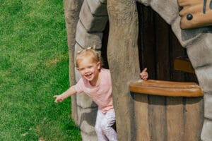 Hobbithuisje Restaurant Charlie - speellandschap