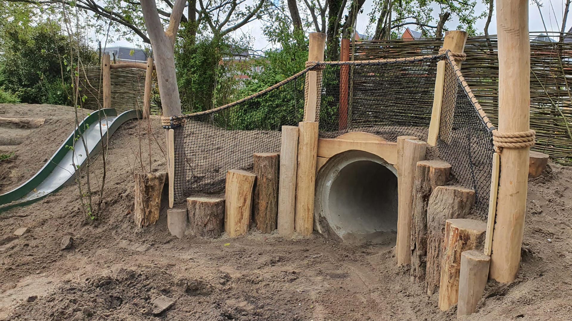 Avontuur voor iedereen in natuurspeeltuin De Doorbraak
