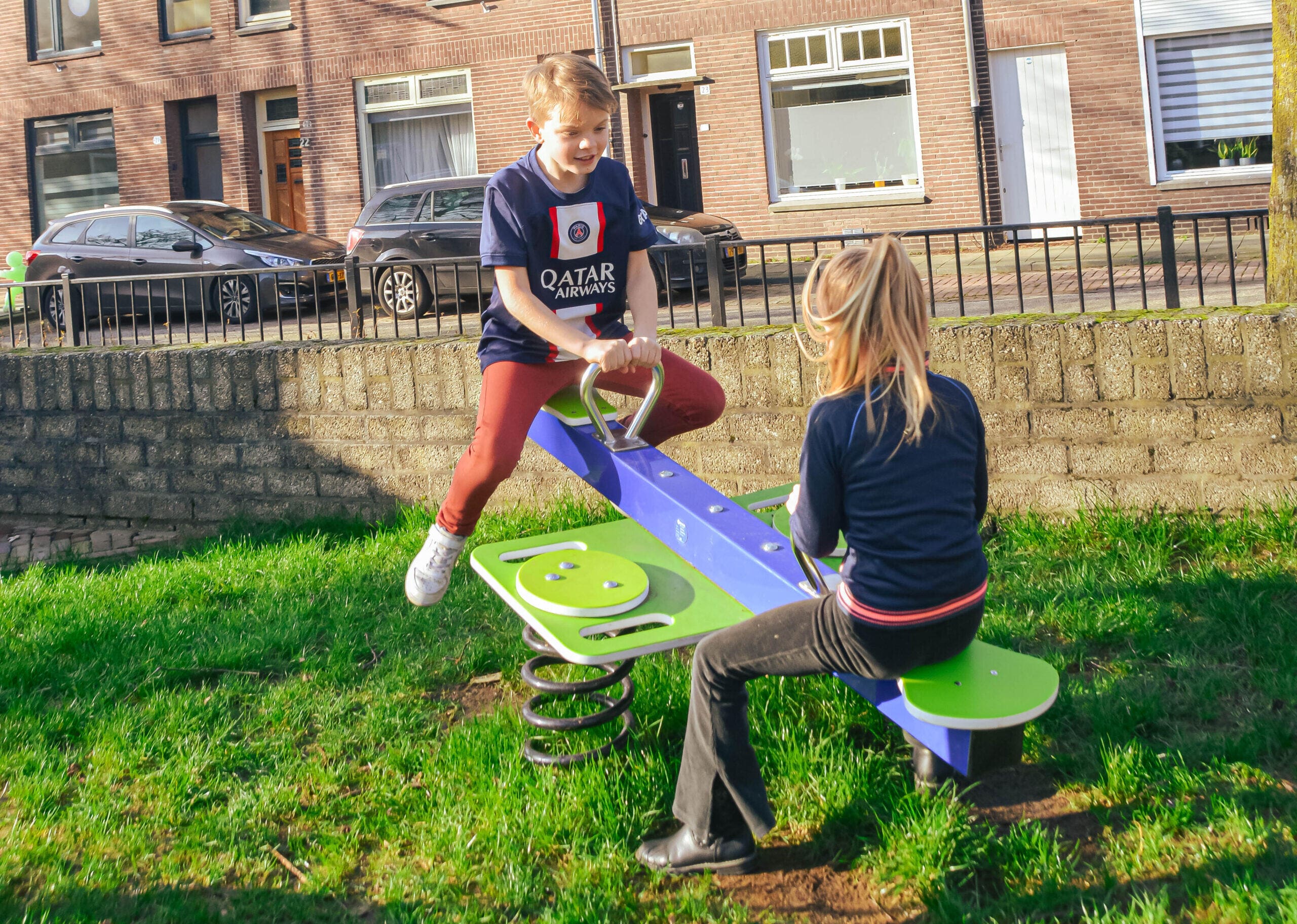 Speeltuin op het van Kinschotplein in Tilburg vernieuwd en vergroend