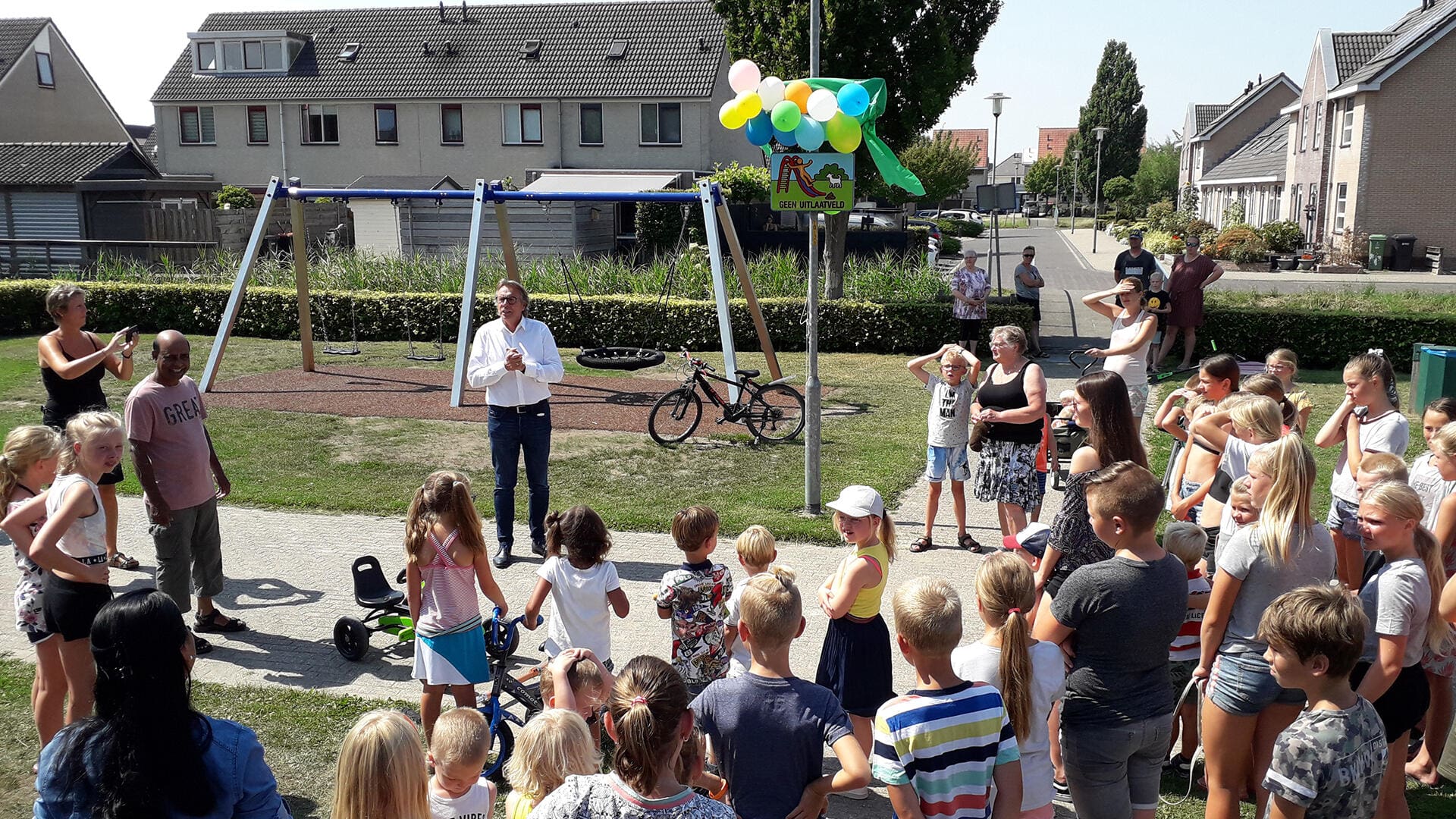 Herinrichting en opening speelplek Tuimeltuin