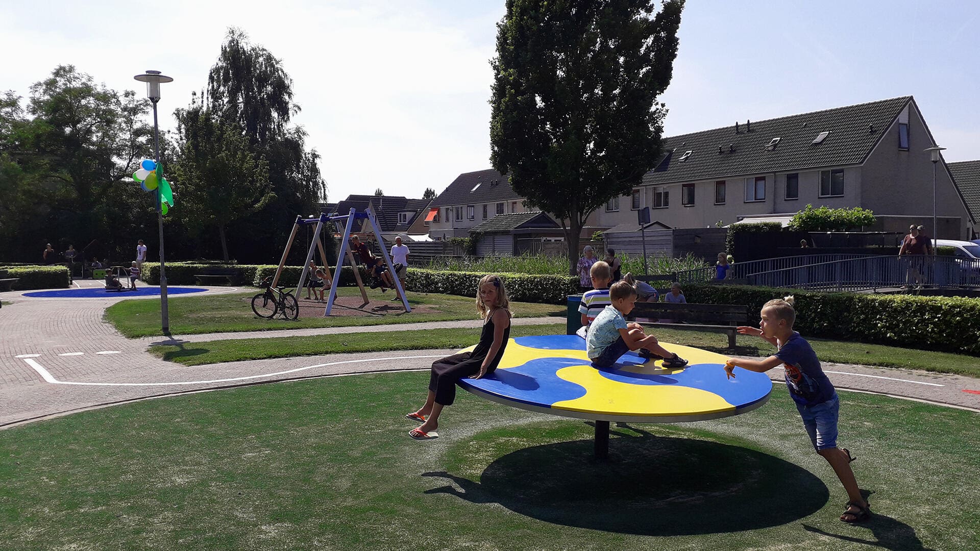 Herinrichting en opening speelplek Tuimeltuin