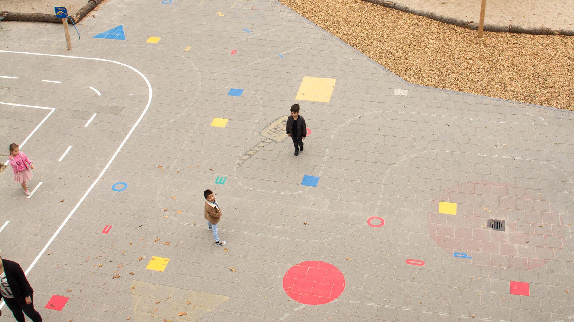 Redesign of the schoolyard  De Schakel