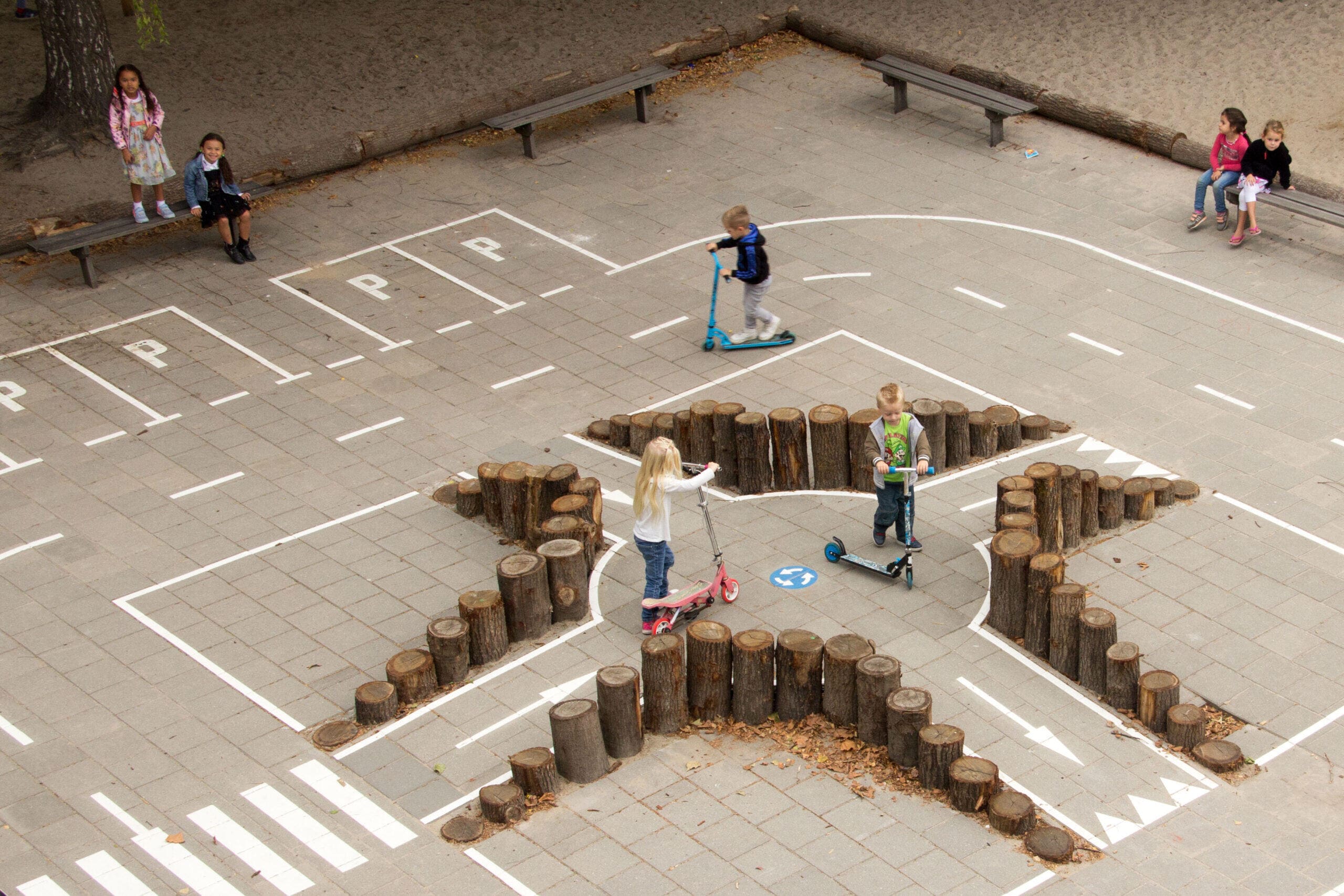 Redesign of the schoolyard  De Schakel